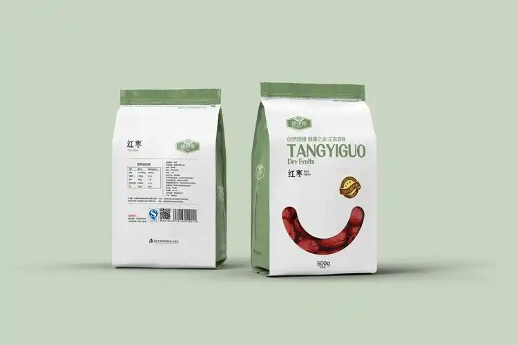 红枣干果包装袋设计