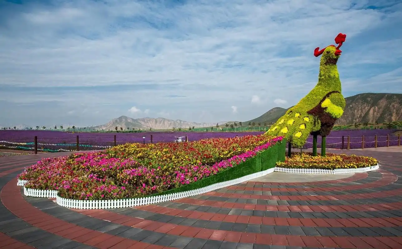 风景图片白银市旅游景点白银市风景图片平银花卉小镇白银市风光图片