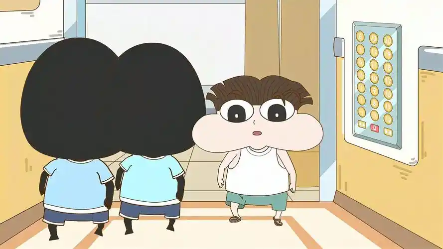 小品一家人:这是什么操作呢?是因为太胖电梯超重了?