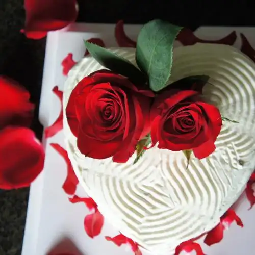 为爱而生玫瑰蛋糕