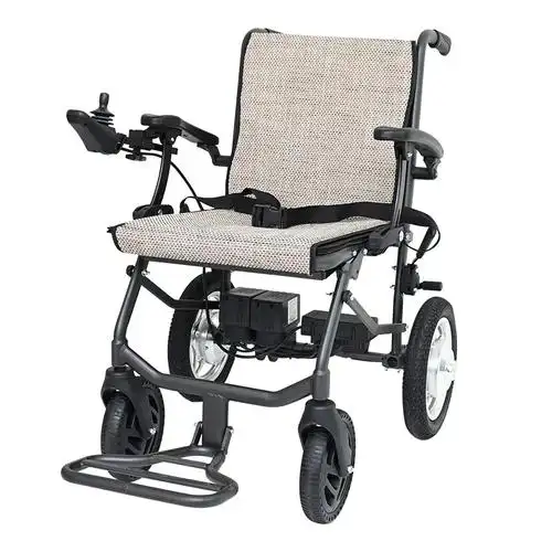 互邦电动轮椅d2-f轻便折叠老年残疾人铝合金电动锂电池无刷代步车