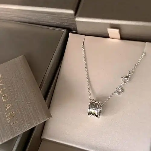 宝格丽 bvlgari白金 弹簧项链 单环 99新