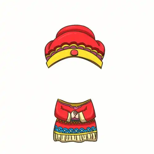 新年宝宝可爱卡通抠图壁纸头像素材图