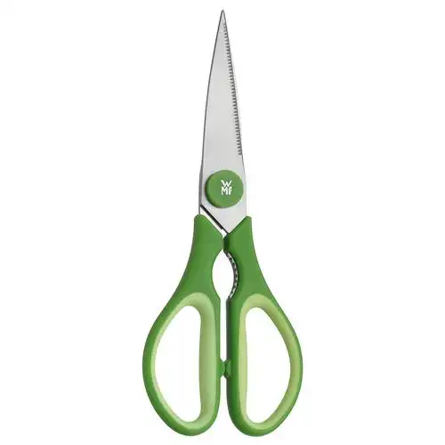 wmf handled scissors, 8.25-inch, green