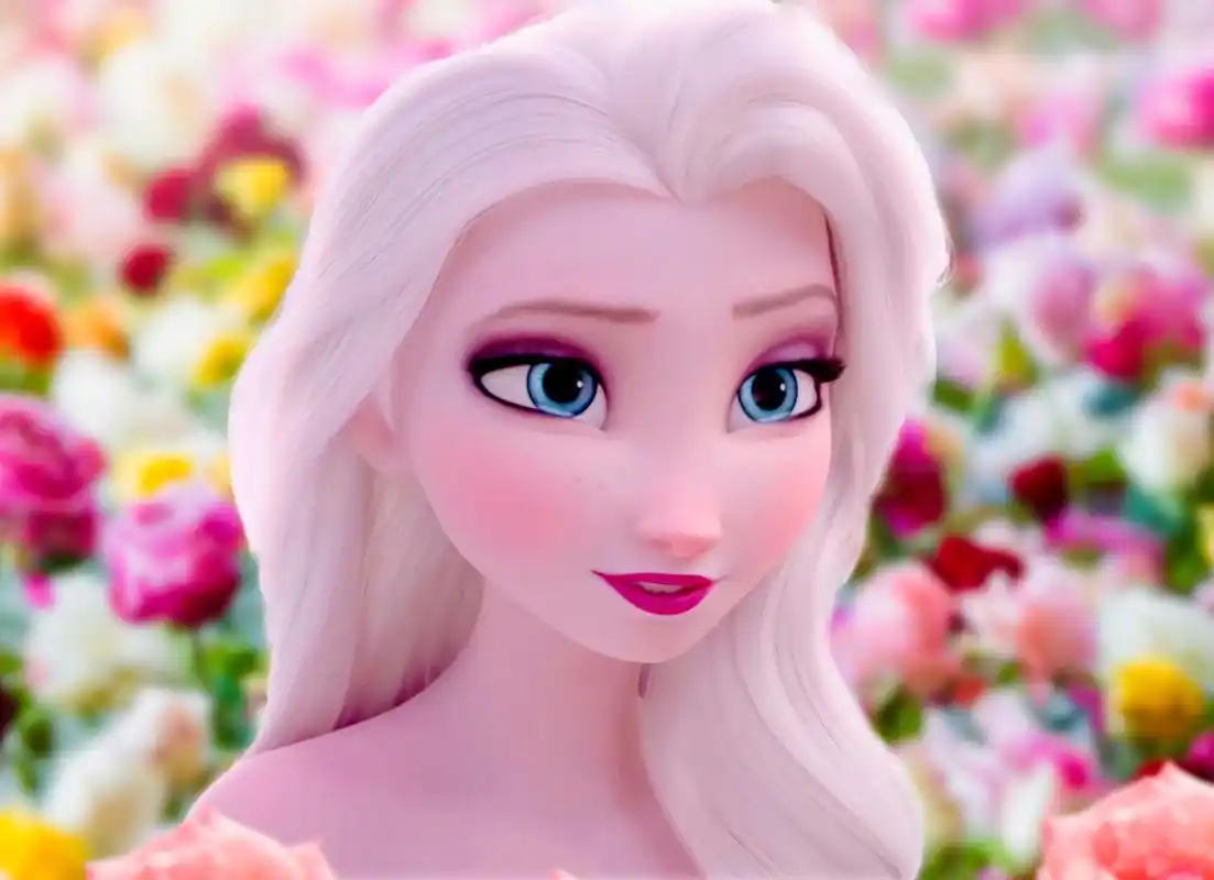 唯美风!迪斯尼一姐!冰雪奇缘2 艾莎女王 超清手机壁纸大图