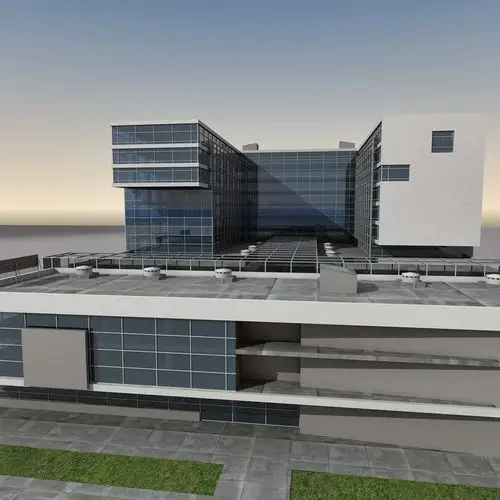 现代建筑0613d模型