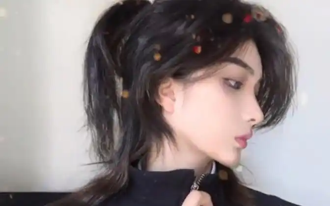 女生都可以尝试的半扎狼尾鲻鱼头