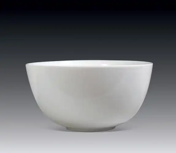 德化白釉钵形碗