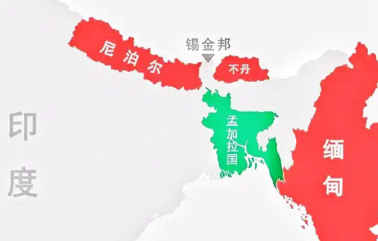 并入印度45年的锡金,如今街头到处都是甘地雕像