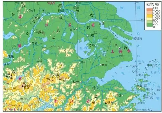 图书地理:中国地理之"鱼米之乡"长江三角洲地区