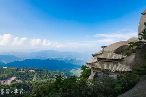 古南岳天柱山在诗篇中长存在时空中叹息