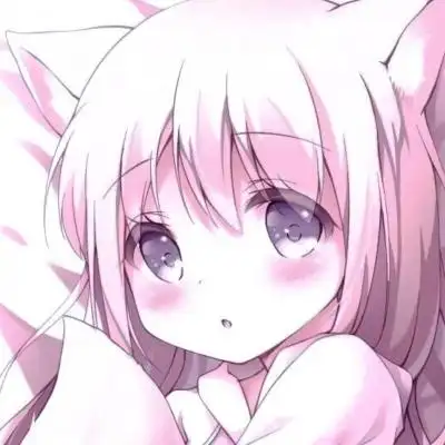 可爱粉色日系动漫女头_女生头像_我要个性网