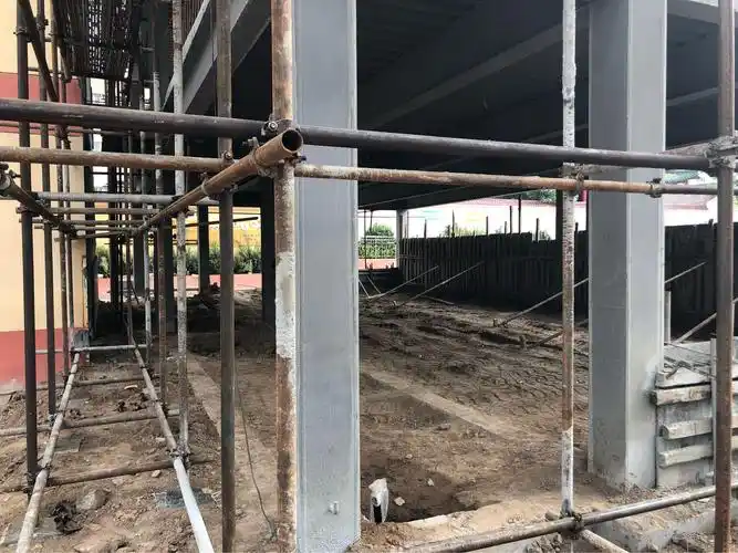 灞桥公司教育类钢结构每日进展