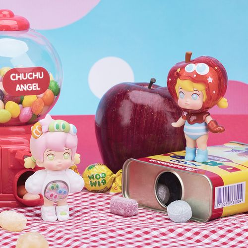 天使同萌盲盒甜品小怪兽系列少女心迷迷你娃娃潮玩盲盒