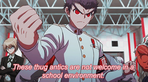 动漫少年交谈红眼睛gif动图_动态图_表情包下载_soogif