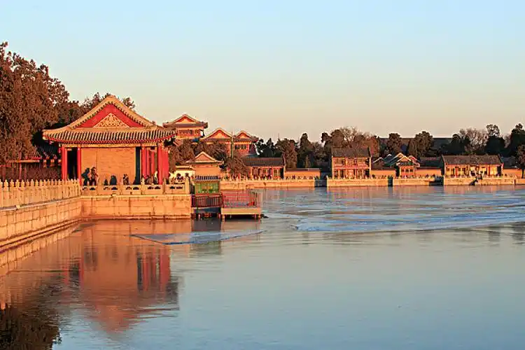 颐和园,长廊图片_颐和园,长廊高清图片_全景视觉