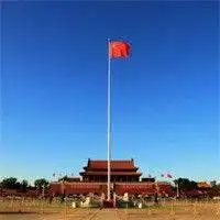 微言:本期小编推出的好看适合微信用的飘扬着的五星红旗头像图片,如果