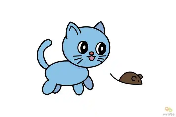 又漂亮可爱小花猫简笔画可爱可爱小猫咪怎么画可爱小猫咪简笔画简单好