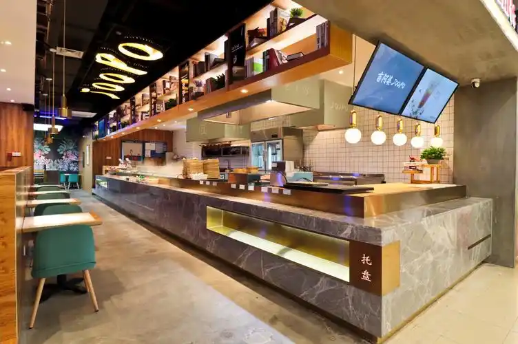 店铺吧台实景图