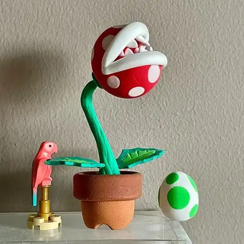马里奥里的食人花piranhaplant