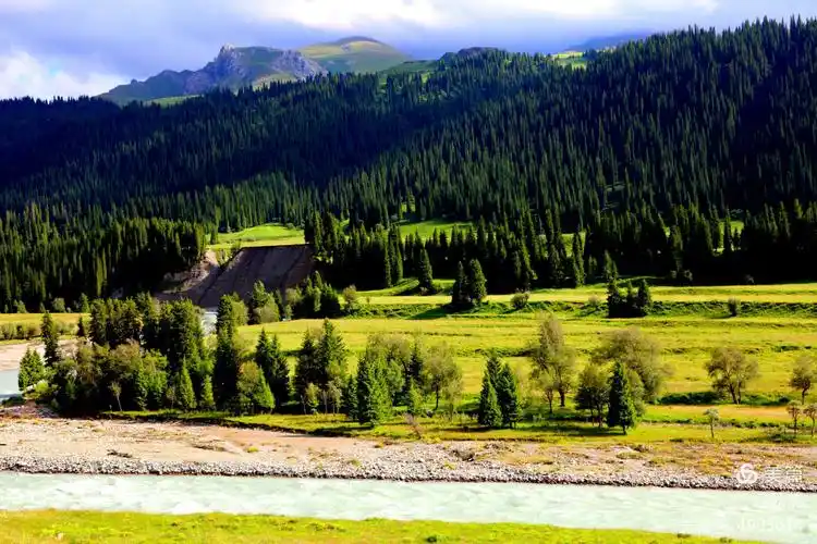 新疆唐布拉百里画廊