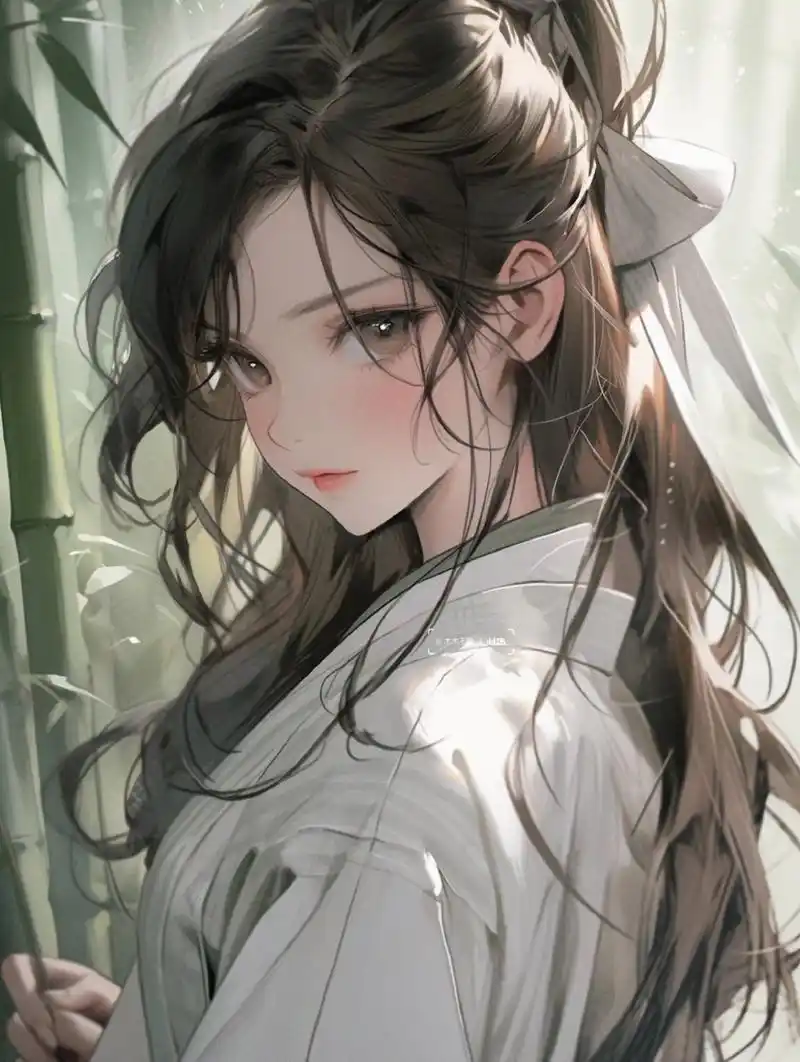 无雨不夏|汉服美女唯美壁纸二次元古风美人 女