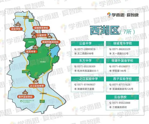 全西湖区民办初中介绍大集合