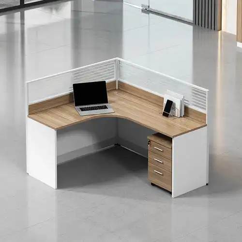 昱成晟ycs0228员工办公桌l型单人位