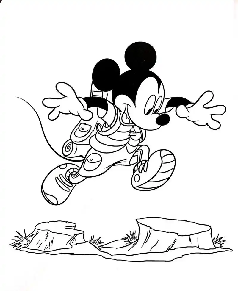 迪士尼动画线稿