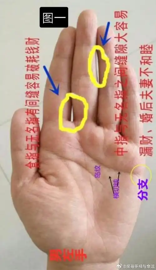 天纹感情线三种标记,谨防婚姻多变
