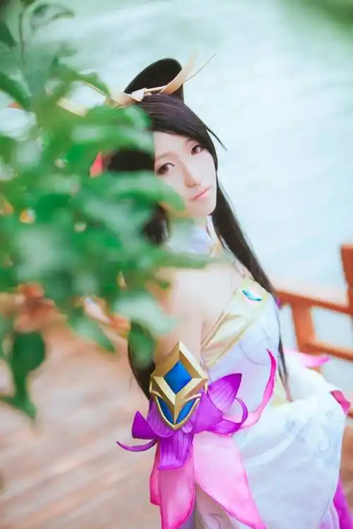 王者荣耀cos女英雄貂蝉古风美女高清写真图片 - cosplay - 胖科笔记