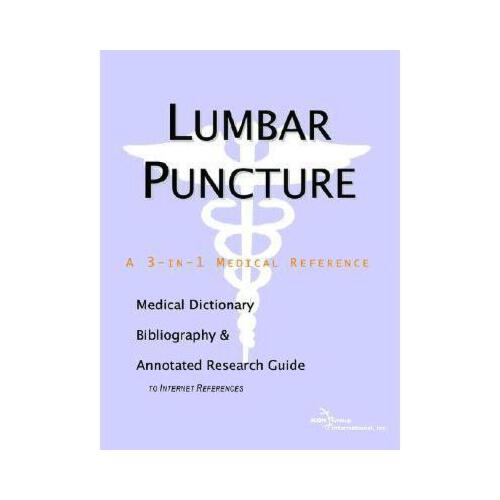 【预订】lumbar puncture - a medical dictionary