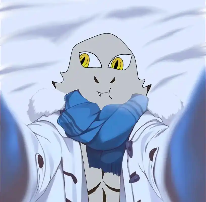 那么冷就画两张吧(2979517929)#哥斯拉和摩斯拉 #图片源于