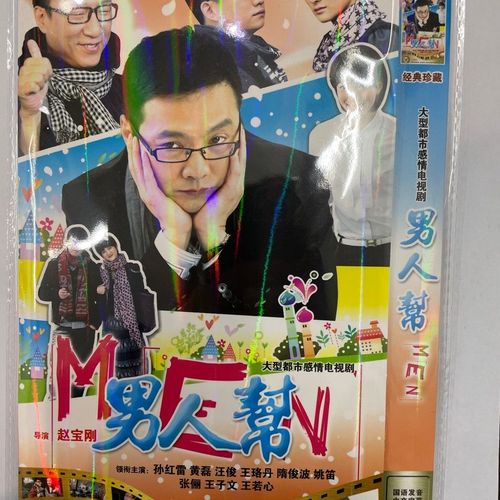 都市情感电视连续剧 男人帮2片dvd光盘 孙红雷黄磊王珞丹