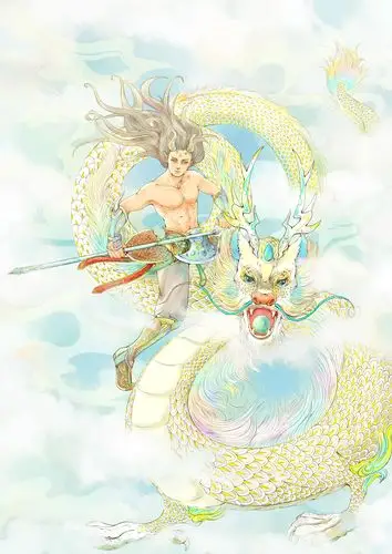 龙神|插画|涂鸦/潮流|再见小辣椒 - 原创作品 - 站酷 (zcool)