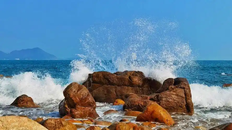 2021五一旅游最美海滩东西涌