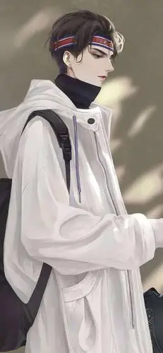 动漫全面屏手机壁纸,男生手机锁屏_头像