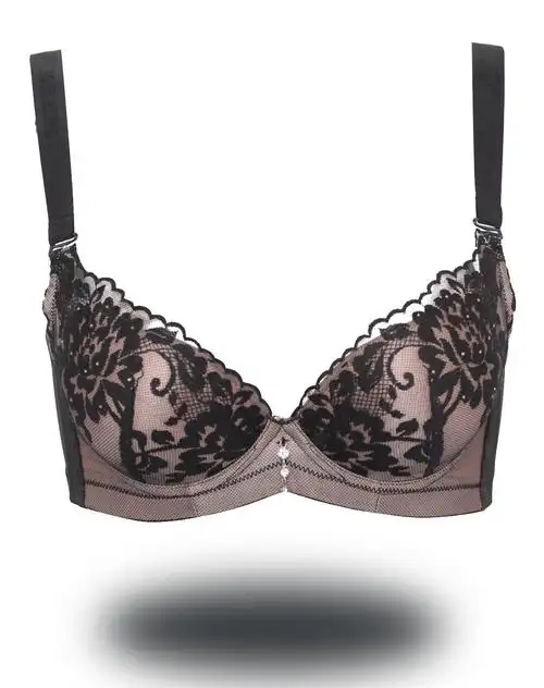 六月玫瑰junerose女士内衣专场六月玫瑰性感妩媚蕾丝花纹聚拢型胸罩