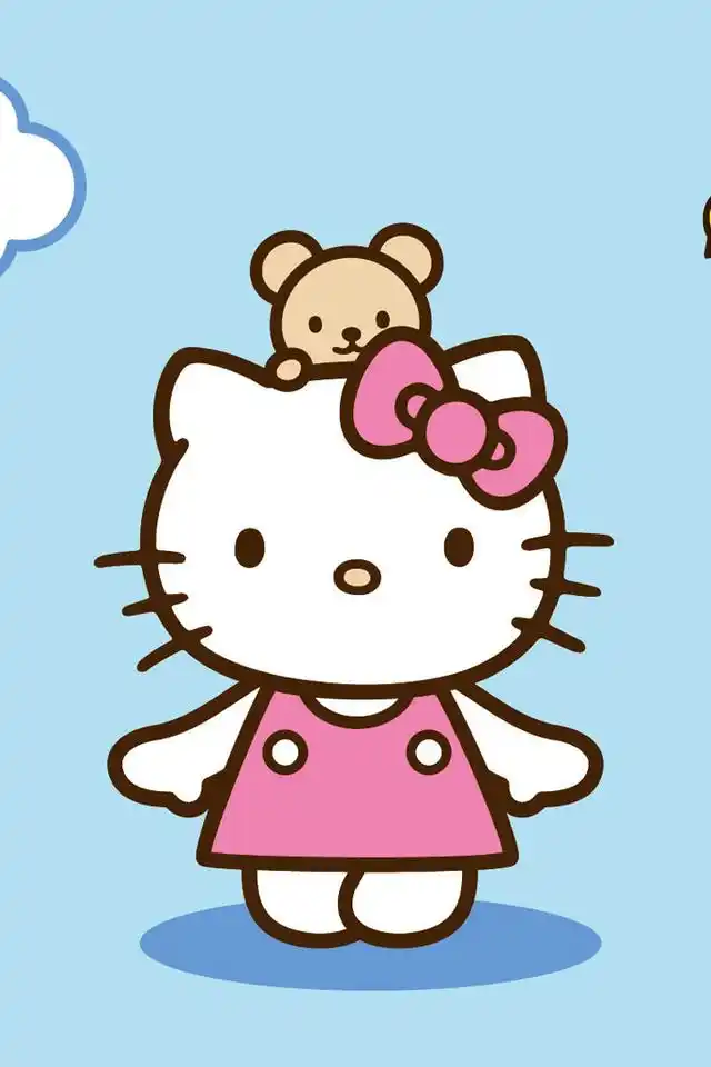 可爱卡通猫hellokitty高清手机壁纸第二辑