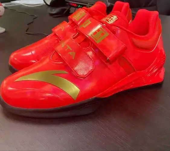 安踏深蹲鞋丨探鼎举重鞋男2022新款国家队专业力量训练负重硬拉鞋