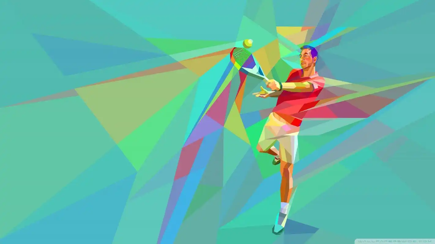 运动插画图片高清电脑桌面壁纸