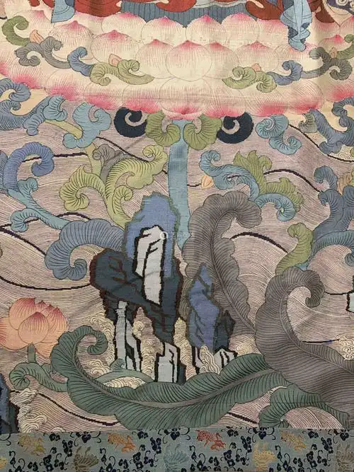 6868lot043868清代缂丝佛像