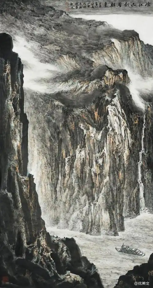翰墨意韵满三峡丨艺术名家李小白《三峡情》系列作品赏析