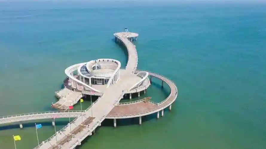 烟台天马栈桥(烟台也有两座栈桥,比青岛栈桥还长)-好多多分享网