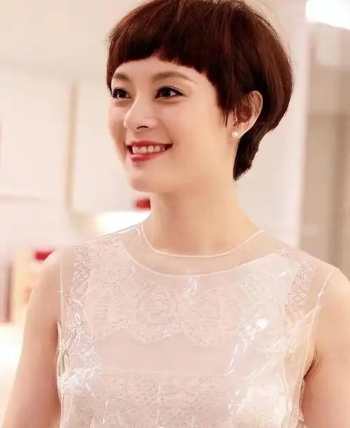 孙俪终于换对3款短发发型从41岁美回20岁一点不像当妈的人