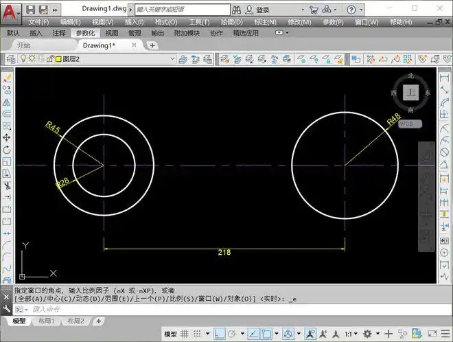 cad圆形和阵列命令的高阶综合练习题