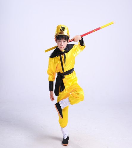 孙悟空衣服齐天大圣悟空z传美猴王儿童衣服西游记表演服幼儿孙大