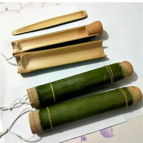 大米竹筒模具新鲜竹筒粽子竹筒饭蒸筒竹桶竹筒罐蒸米饭小商用蒸饭