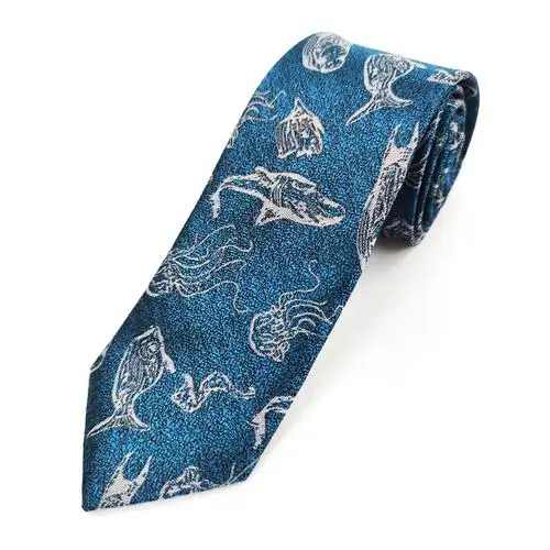 男女衬衫领带个性创意时尚提花红卡搞怪复古港风手打款 05土黄头像