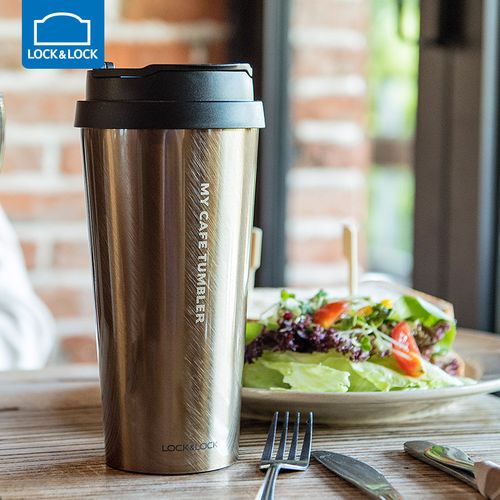 乐扣乐扣保温杯咖啡杯便携大容量杯子男士水杯个性简约旗舰车载